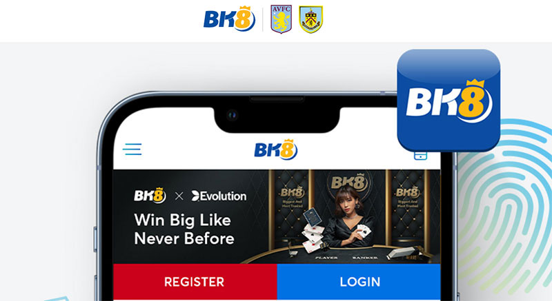 App BK8 - professional and secure bet gambling software