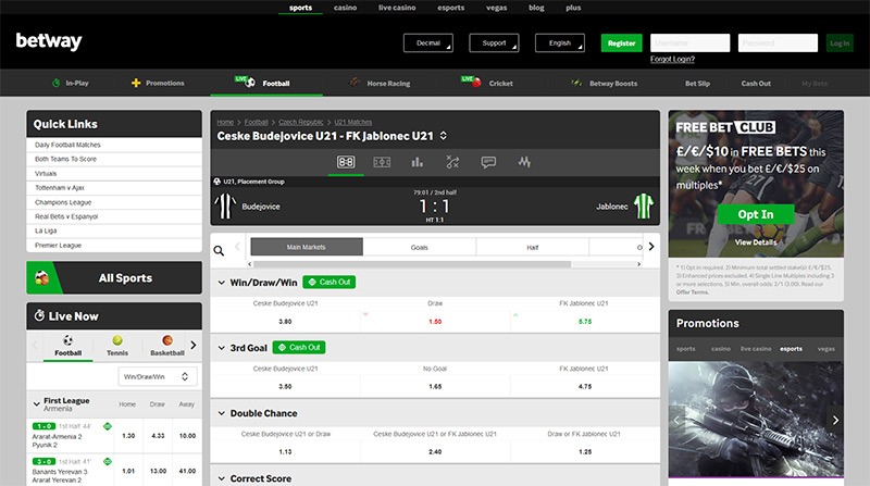 Betway- the most reputable MLB betting site today