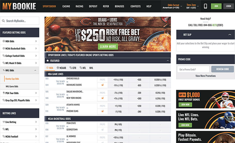 MyBookie – Best Online Sports Betting Odds in North Carolina