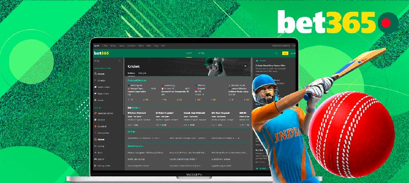 Play Online Betting for cricket at Bet365