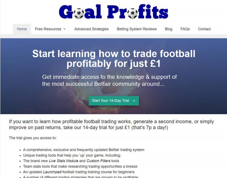 Take football tips at Goal Profits