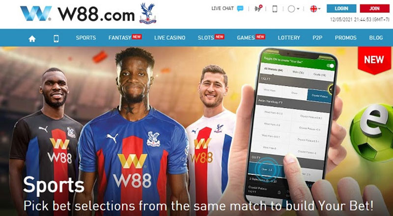 The prestige of the W88 football betting app is always guaranteed