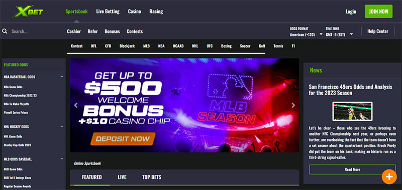 XBet - the best site about betting bonuses