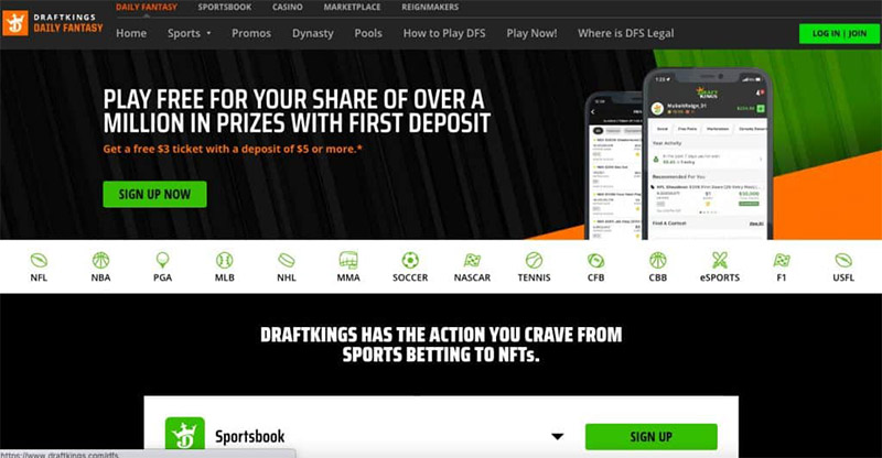 Sports betting at DraftKings Tennessee