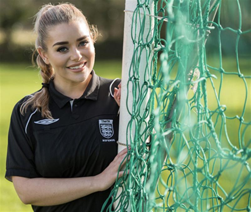 Amy Christopher - Hottest female referees in football