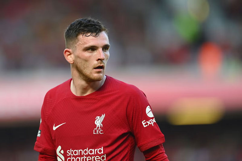 Andy Robertson - Lowest paid soccer player