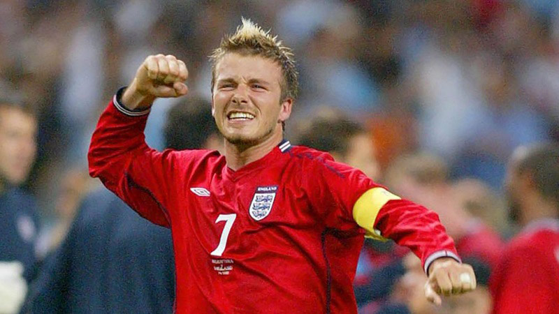 Best soccer players in England: David Beckham