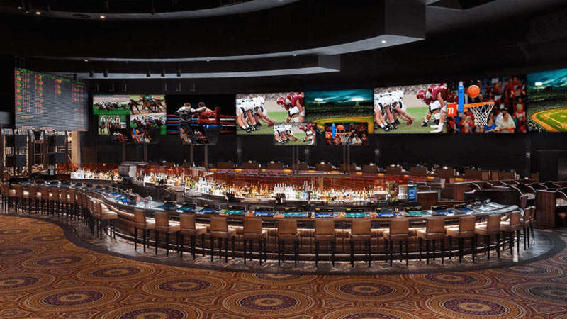 Best sportsbook to watch football in Vegas: Caesars Race & Sportsbook At Caesars Palace