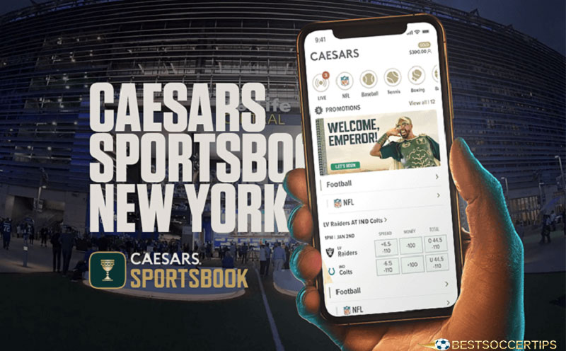 Caesars - American soccer betting sites