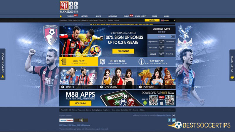 M88 - The Most Professional Sports Betting Platform on the Planet