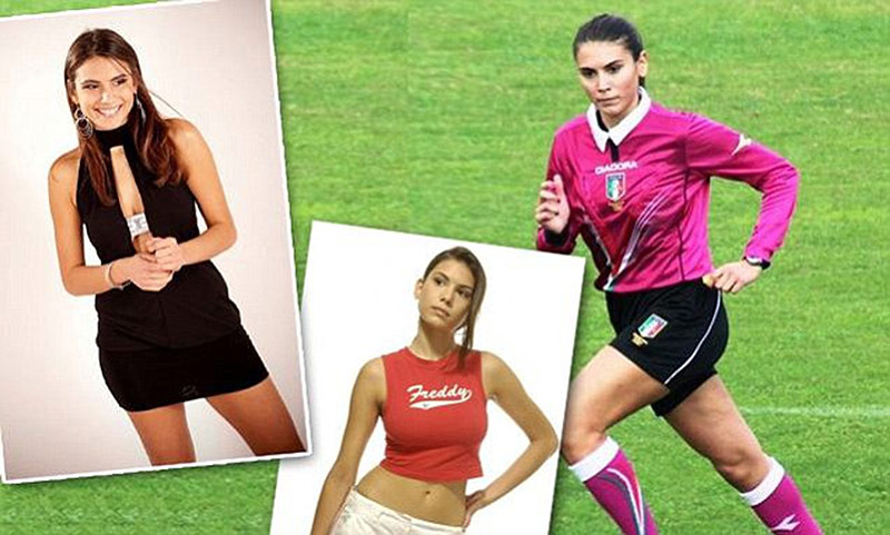 Elena Tambini - Hottest female football referees