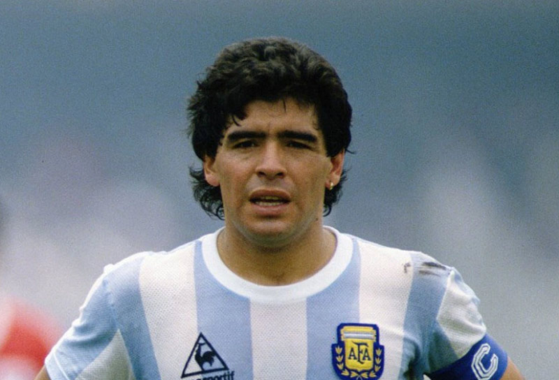 Maradona - Fat soccer player 