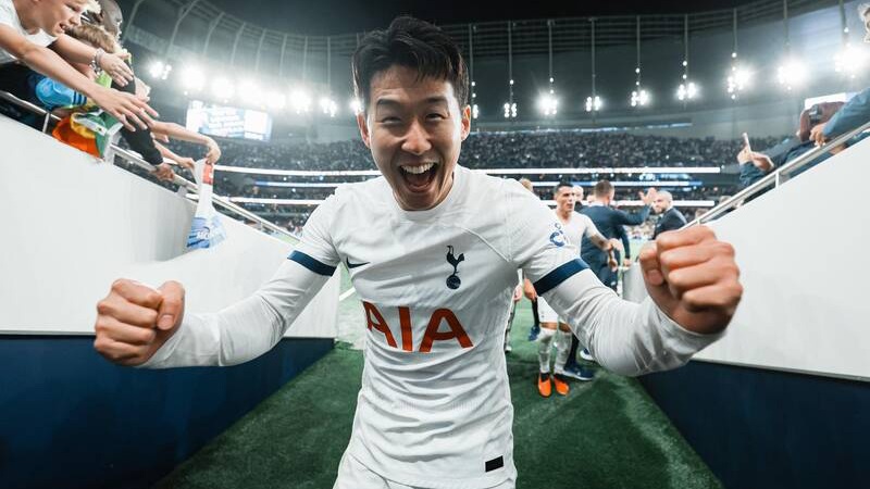 Single football players: Son Heung-min (Tottenham)