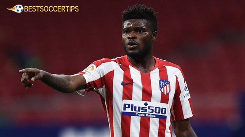 Highest paid player at arsenal: Thomas Partey