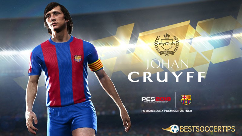 Best players Barcelona: Johan Cruyff