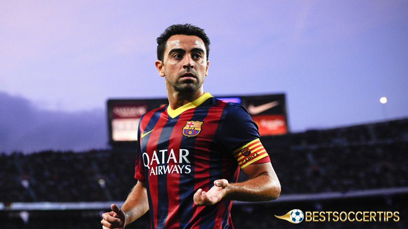 Barcelona fc best players: Xavi
