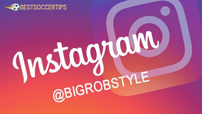 Sports betting instagram accounts: @BigRobStyle