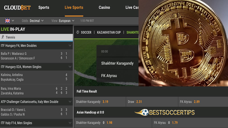 Sports betting bitcoin: CloudBet