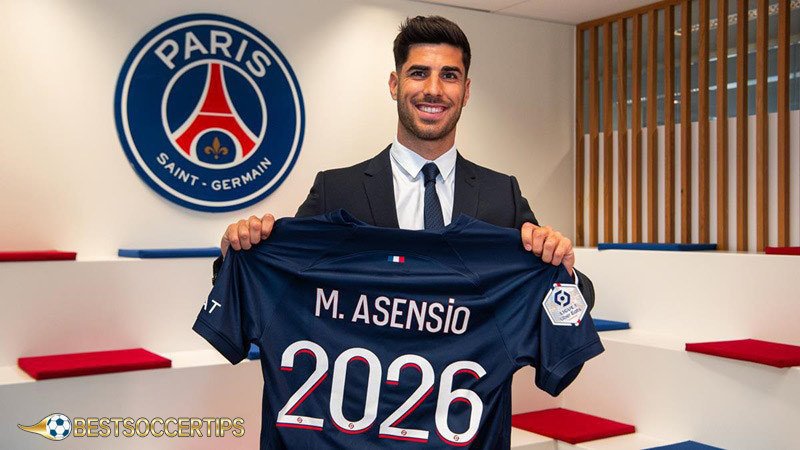 Highest paid ligue 1 players: Marco Asensio