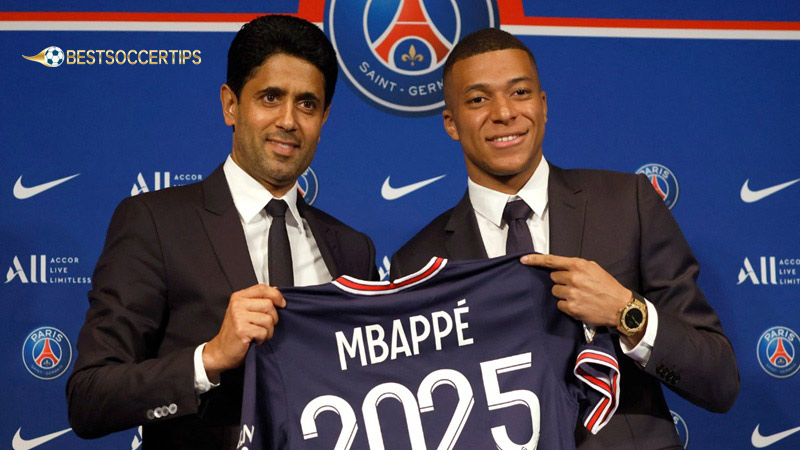 Best selling football jerseys: Kylian Mbappé's Jersey