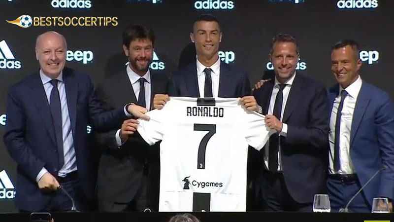 Best selling football jerseys: Cristiano Ronaldo's Jersey