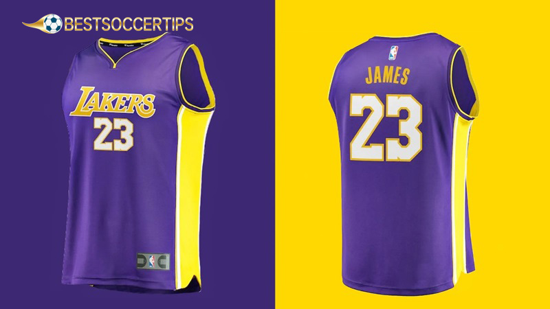 Best selling jersey of all time football: LeBron James's Jersey
