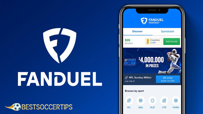 Best online sports betting app USA: FanDuel App