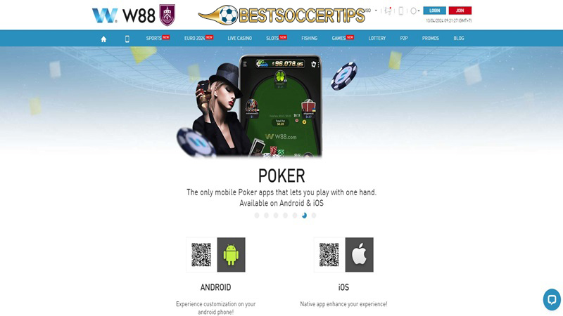 Best UK sports betting apps: W88 App