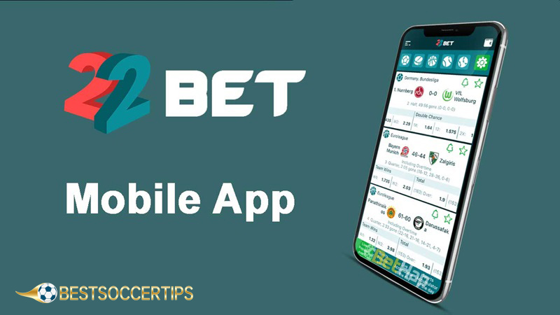 Best sports betting app UK: 22Bet App