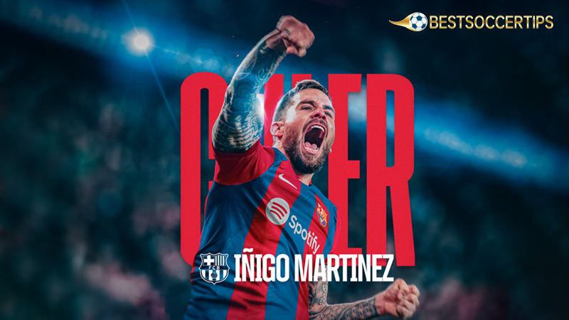 Best left-footed centre-backs: Inigo Martinez