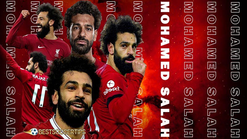 Left foot players in football: Mohamed Salah