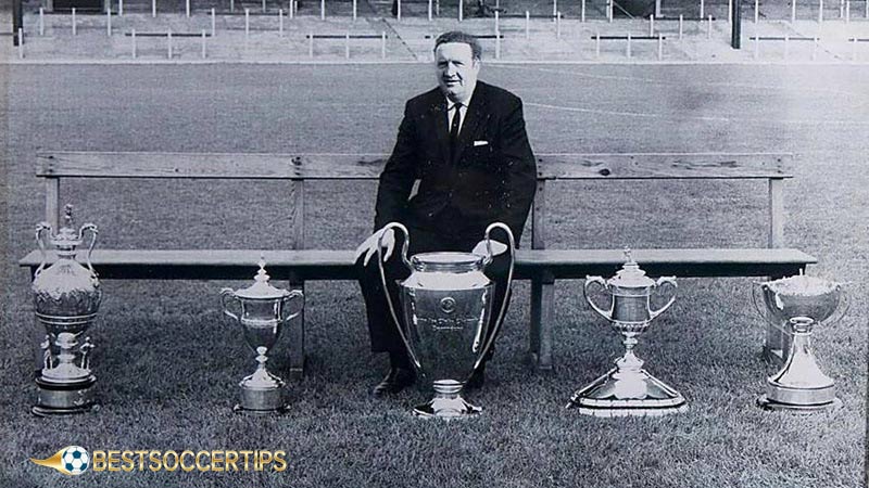 The most successful manager in football history: Jock Stein (26 titles won)
