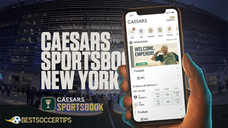Massachusetts sports betting apps: Caesars Sportsbook