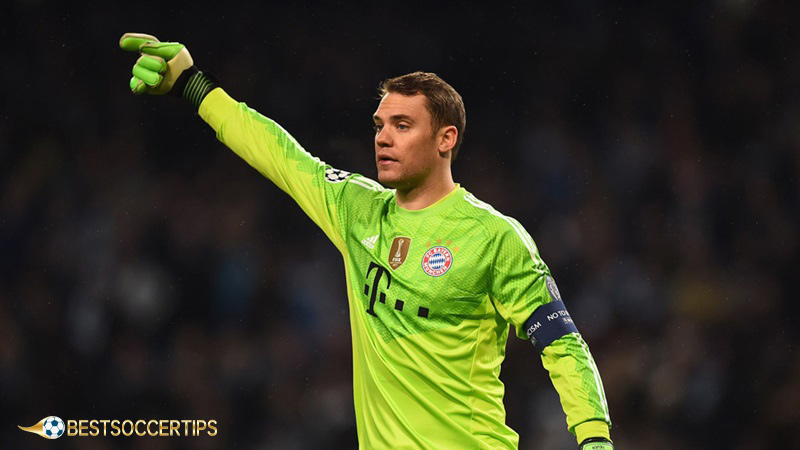 Most expensive goalkeeper in the world: Manuel Neuer