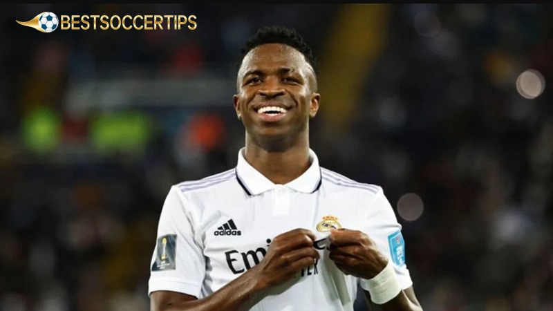 Most valuable players in football: Vinicius Junior (£213.7 million - Real Madrid)