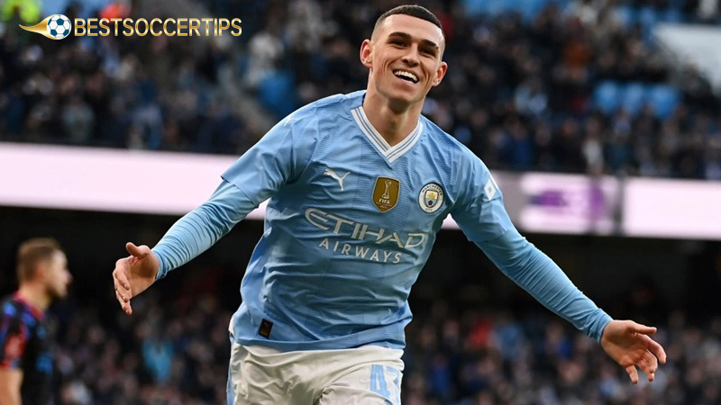 Most valuable soccer players in the world: Phil Foden (£167.2 million - Manchester City)