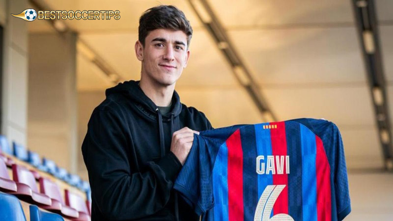 World's most valuable soccer players: Gavi (£147.8 million - Barcelona)