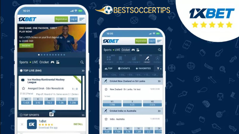 Betting apps in Mexico: 1XBet