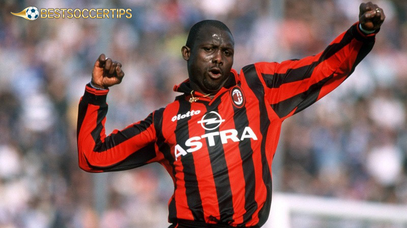 Famous number 9 soccer players: George Weah