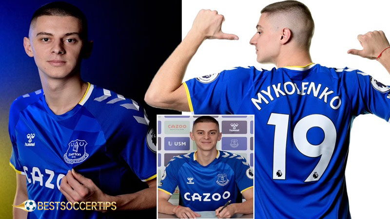 Best number 19 soccer players: Vitaliy Mykolenko (Everton)