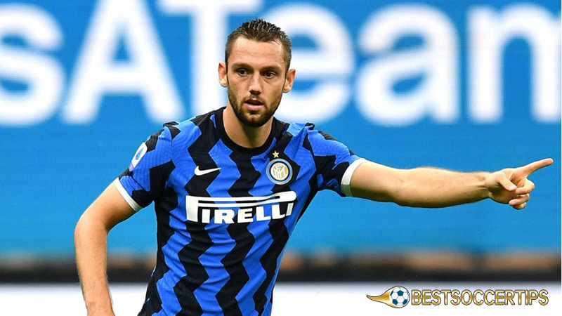 Football players with the number 6: Stefan De Vrij (Inter Milan)
