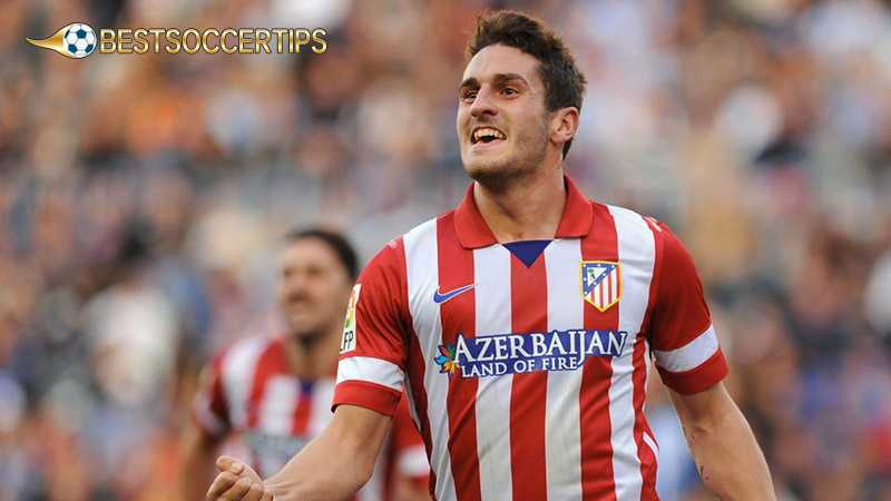 Football players with jersey number 6: Koke (Atletico Madrid)