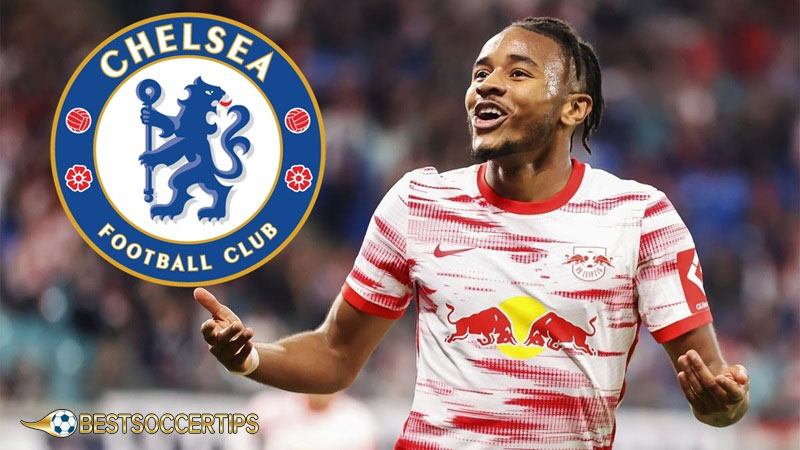 Famous number 18 football players: Christopher Nkunku (RB Leipzig, Chelsea)