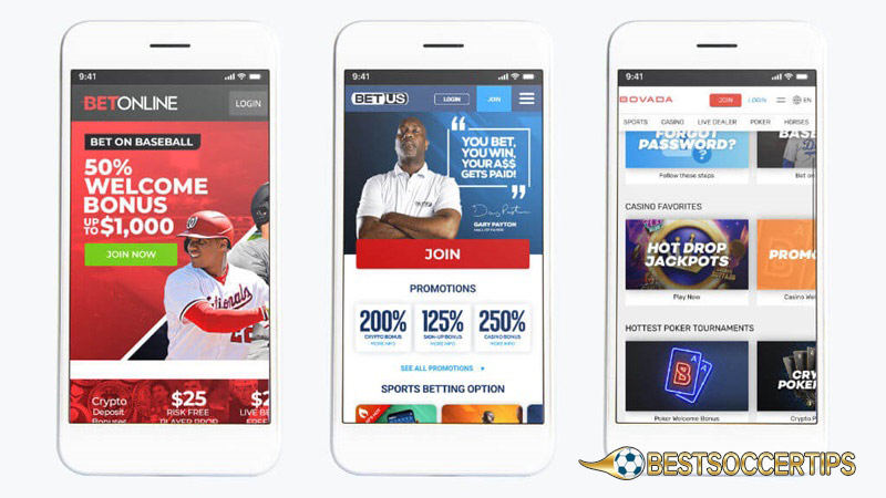 Texas sports betting apps: BetOnline