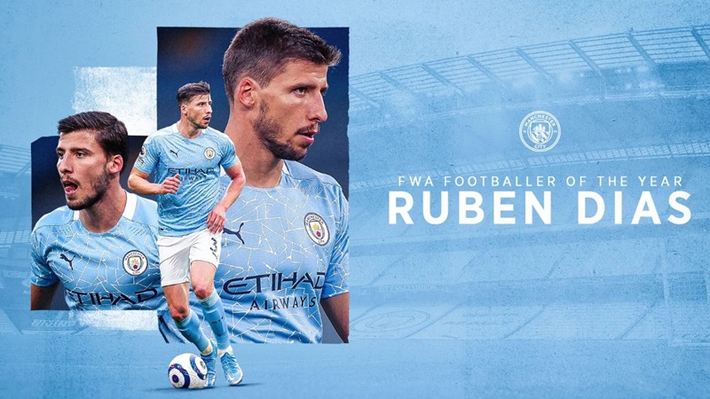Best centre backs: Ruben Dias