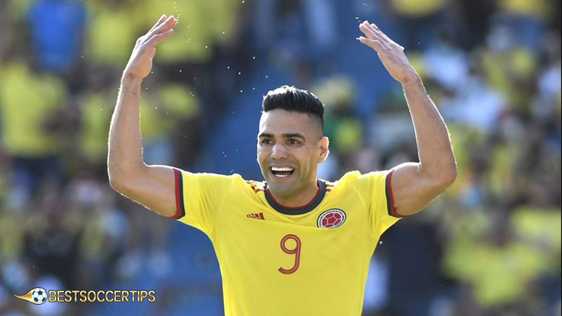 Best Colombian soccer player: Radamel "El Tigre" Falcao