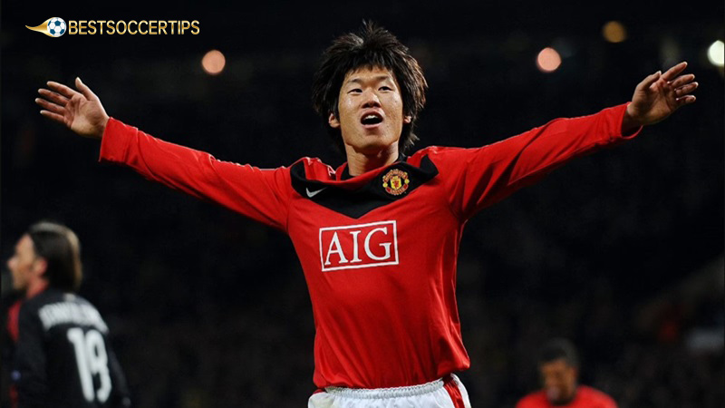 Best Korean soccer player: Park Ji-sung (2000-2011, 100 caps, 13 goals)