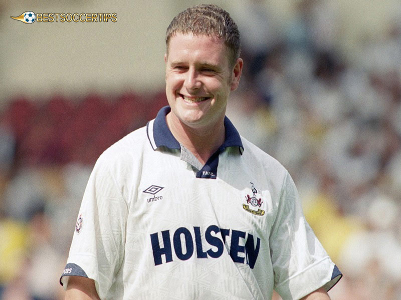 Best player in Tottenham: Paul Gascoigne 1988 to 1991