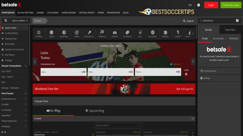 Betting sites Estonia: Betsafe