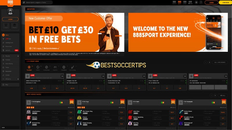 Estonia betting sites: 888sport
